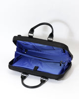 VERSO briefcase Gray×Brown FRB026