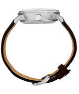 New Normal - ss / white / brown / leather belt　WEBストア限定